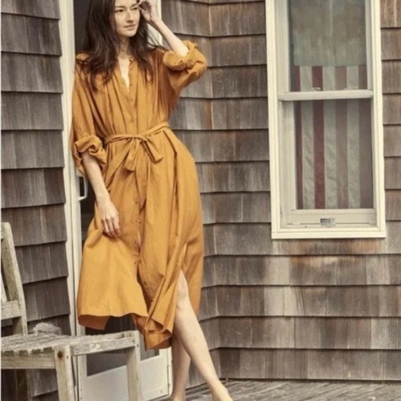 Doen Dresses & Skirts - Doen Joan Maxi Dress, Mustard Foxtail, XS